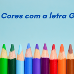 Cores com a letra G