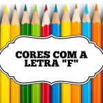 cores com a letra "F"
