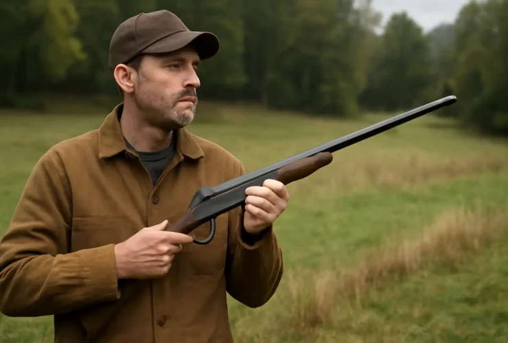 O Preço da Segurança: Quanto Custa uma 36 Rossi e o que Você Precisa Saber Antes de Comprar 54 espingarda 36 homem segurando